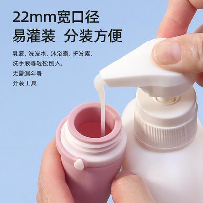 Travel Bottling Shampoo Cosmetic Silicone Emulsion Bottling Set Cosmetic Storage Bottle Spot Wholesale - image 4