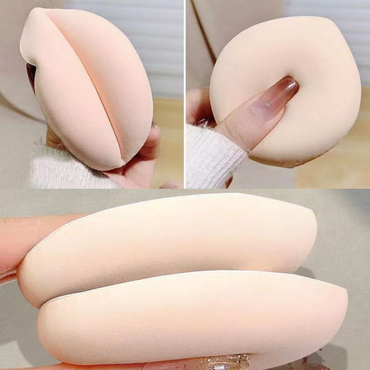 100 points cotton candy air puff air cushion does not eat powder dry and wet dual-use soft XL beauty egg thickened puff - image 1