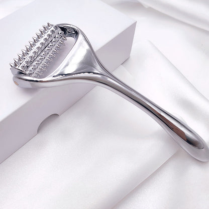 Microneedle Roller Massage Instrument Metal Household Face Cream Digging Import Face Needle Roller Face Beauty Skin Care Tool - image 3