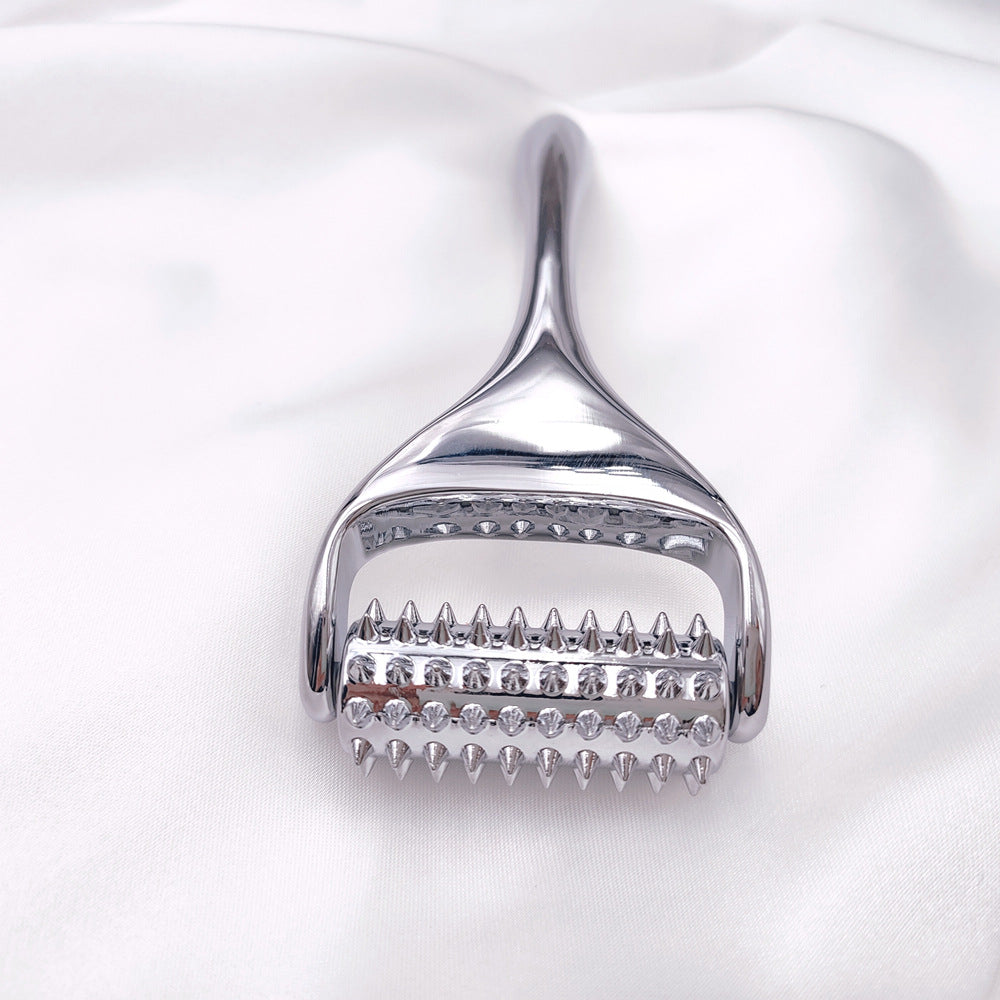 Microneedle Roller Massage Instrument Metal Household Face Cream Digging Import Face Needle Roller Face Beauty Skin Care Tool - image 4