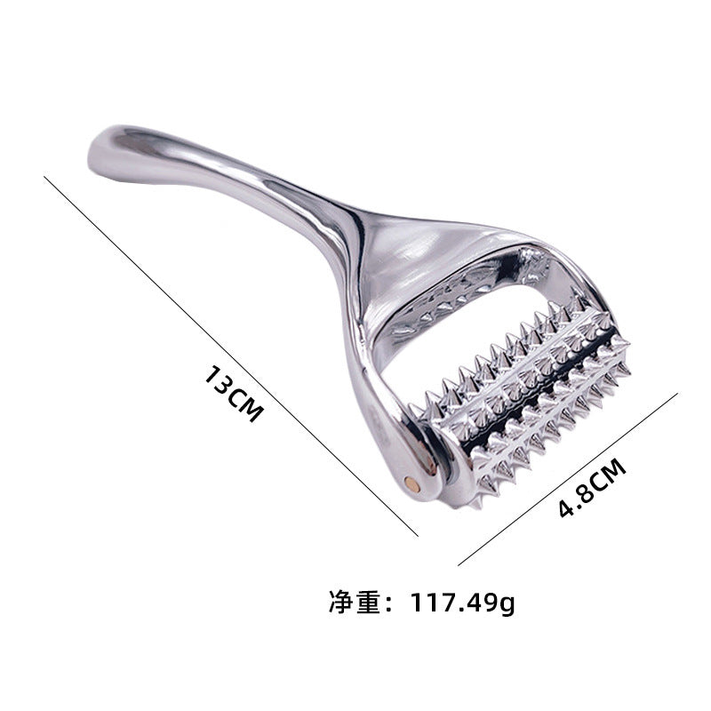 Microneedle Roller Massage Instrument Metal Household Face Cream Digging Import Face Needle Roller Face Beauty Skin Care Tool - image 5