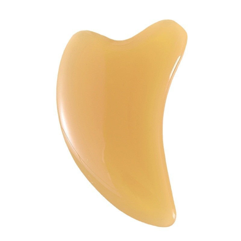 Heart-Shaped Massage Acupoint Pressure Stick for Full Body and Facial Meridian Dredging, Beauty Care, Muscle-Relaxing Stick, Resin Gua Sha Massage Board - image 5