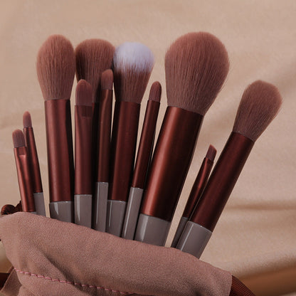 Upgraded 13 Sijiqing makeup brush set full set of soft hair Cangzhou loose powder eye shadow brush beauty makeup tools - image 4
