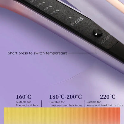 Professional Steam Hair Straightener Ceramic Tourmaline Ionic