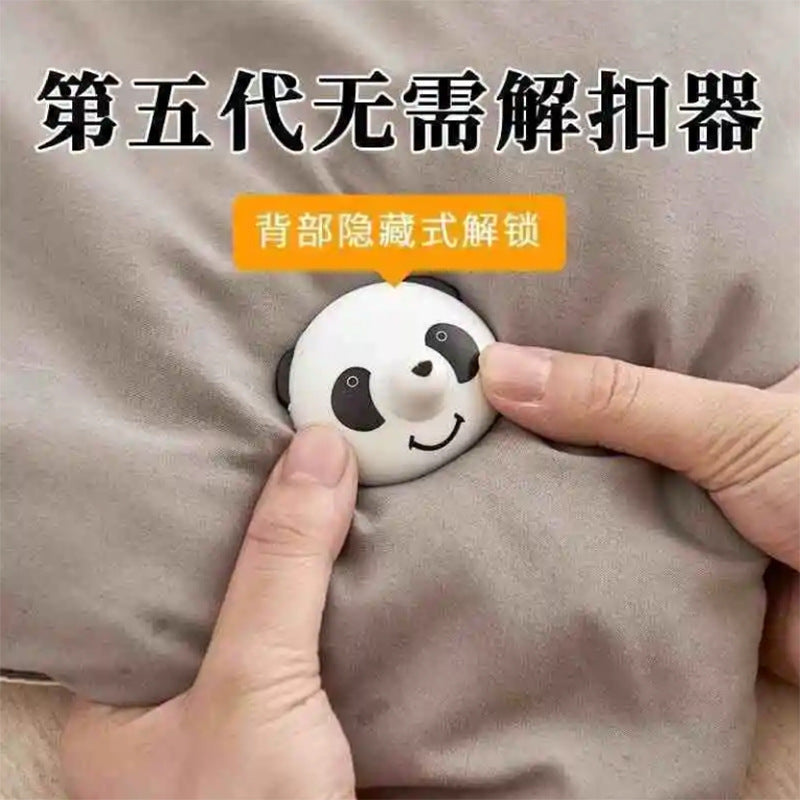 Four Corners of bed sheet to prevent duvet cover from running around fixed button nail male quilt cover anti-running fixed clip holder - image 2