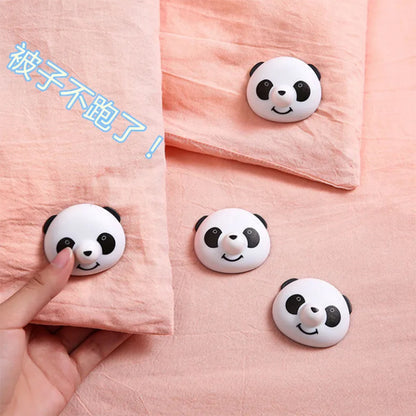 Four Corners of bed sheet to prevent duvet cover from running around fixed button nail male quilt cover anti-running fixed clip holder - image 3