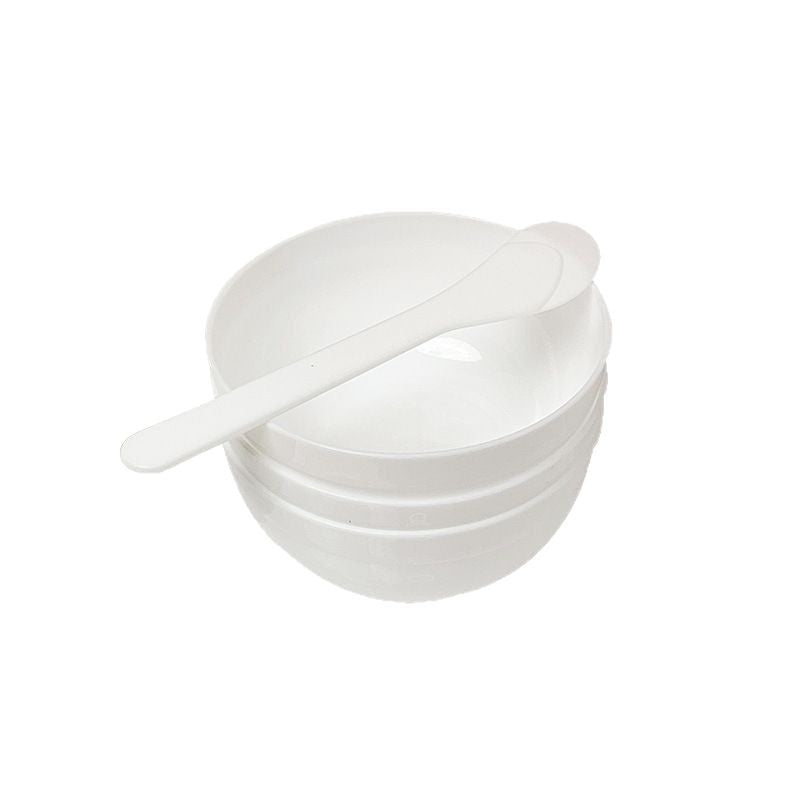 diy mask bowl plastic PP bowl wholesale adjustment mask bowl PP material beauty bowl spa tool suit mixing stick - image 5