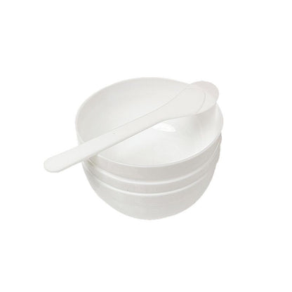 diy mask bowl plastic PP bowl wholesale adjustment mask bowl PP material beauty bowl spa tool suit mixing stick - image 5