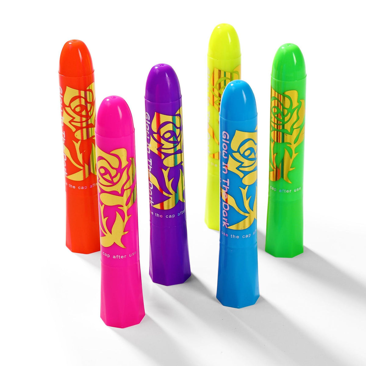 Face Paint Luminous Cross-Border Body Painting Halloween Water-Soluble Face Painting Uv Luminous Crayon Holiday Makeup - image 4