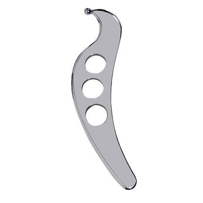 Stainless Steel Fascia Knife for Face, Eye, Beauty, Whole Body Muscle Relaxation Massager, Relaxation S-Shaped Fascia Knife - image 5