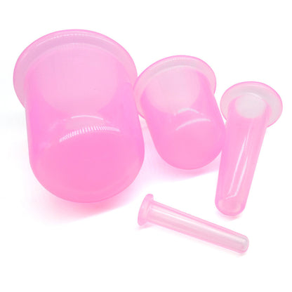 Silicone cupping vacuum moisture absorption cupping device facial beauty suit health care massage Cup - image 4