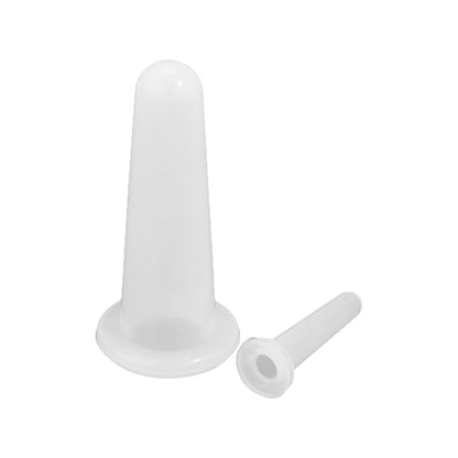 Face Transparent Cupping Appliance Home Beauty Salon Vacuum Facial Massage Cup Mini Color Silicone Cupping Appliance - image 5
