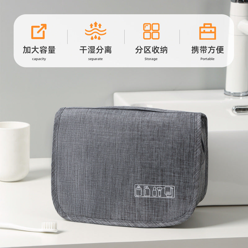 Wet and Dry separation travel wash bag men's waterproof business trip organizing suit storage bag large capacity portable Women's Cosmetic Bag - image 4