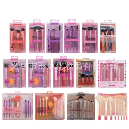 American RT series full set of makeup brushes suit 1997 blush brush vignette brush eye shadow brush beauty eggs for foreign trade - image 3