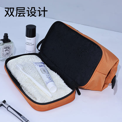 Wet and Dry separation men's wash bag travel portable cosmetic storage bag high-looking cosmetic bag - image 3