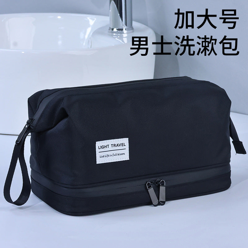 Business Men's wash bag portable travel storage bag large capacity waterproof cosmetic bag business trip storage bag - image 1