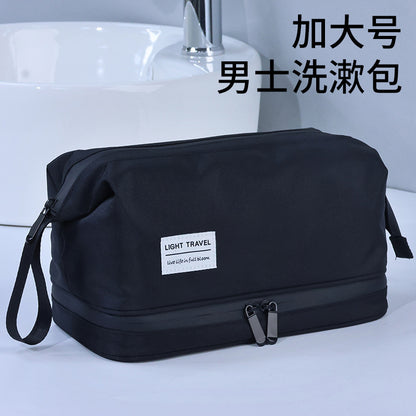 Business Men's wash bag portable travel storage bag large capacity waterproof cosmetic bag business trip storage bag - image 1