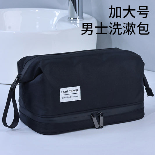 Business Men's wash bag portable travel storage bag large capacity waterproof cosmetic bag business trip storage bag - image 1