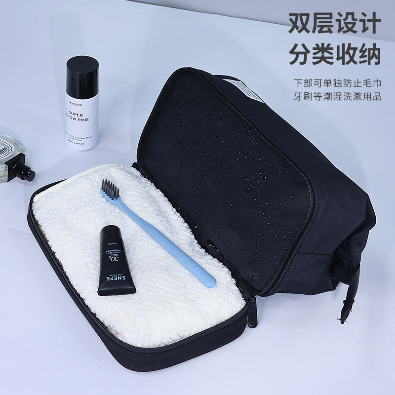Business Men's wash bag portable travel storage bag large capacity waterproof cosmetic bag business trip storage bag - image 4