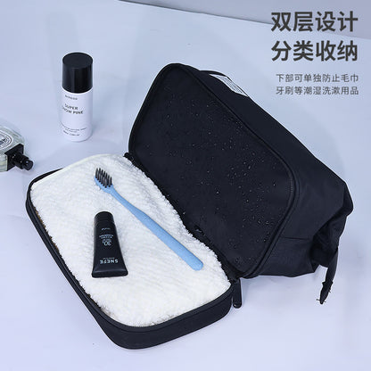 Business Men's wash bag portable travel storage bag large capacity waterproof cosmetic bag business trip storage bag - image 4