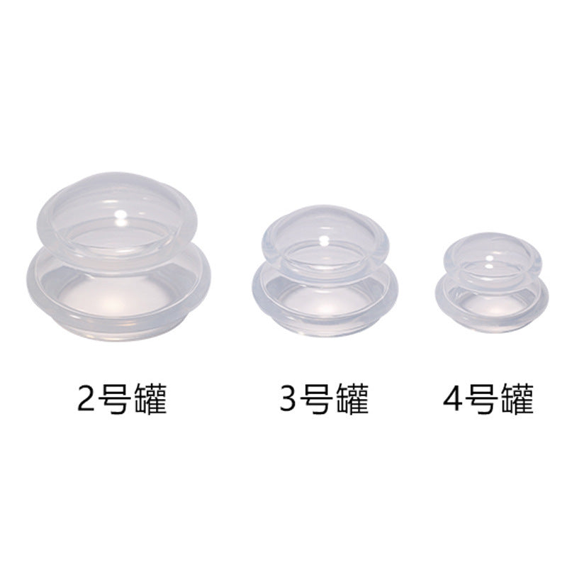 Silicone cupping device silicone cupping can walking can skin beauty can beauty can scraping moisture absorption Cup cupping cups - image 3