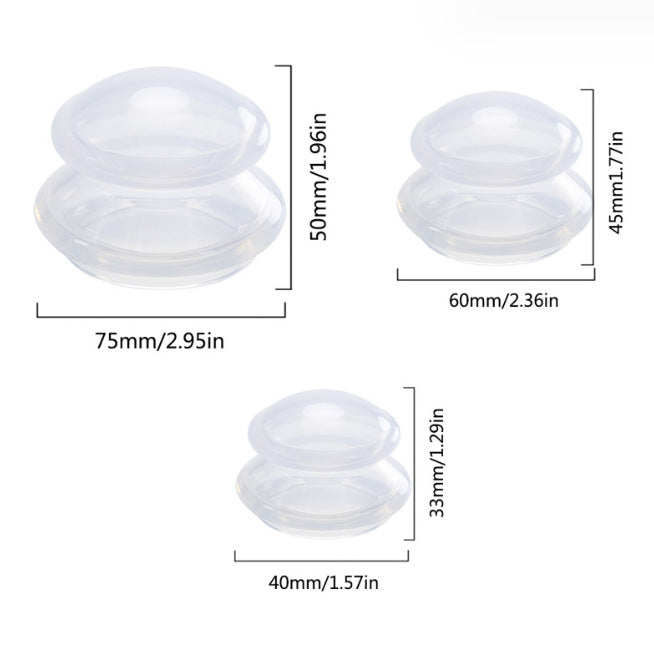 Silicone cupping device silicone cupping can walking can skin beauty can beauty can scraping moisture absorption Cup cupping cups - image 4