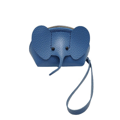 Thailand Elephant Bag Hot PU Coin Purse Japanese Bag Pendant Key Ring Creative Card Bag Lipstick Zipper Bag - image 5