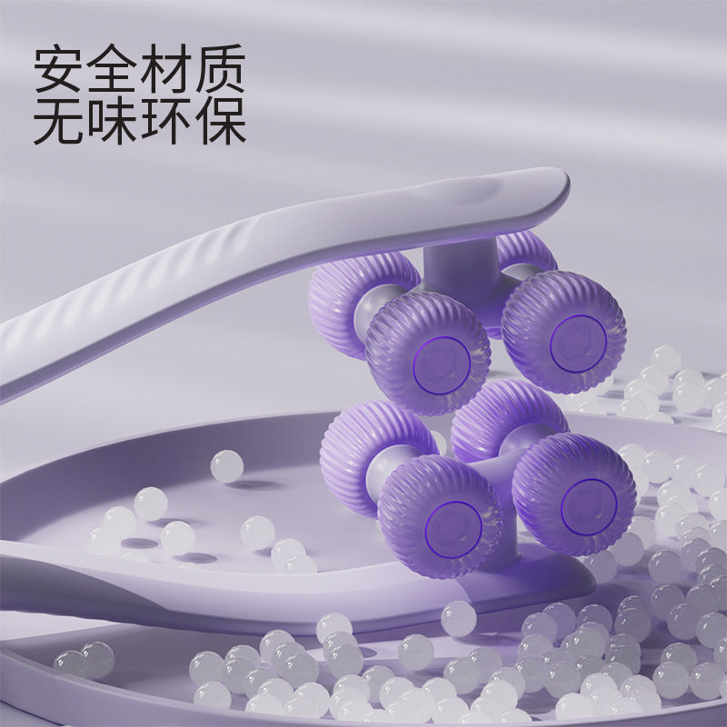 Manual roller facial massager V face double chin lifting artifact beauty firming masseter facial massager - image 4
