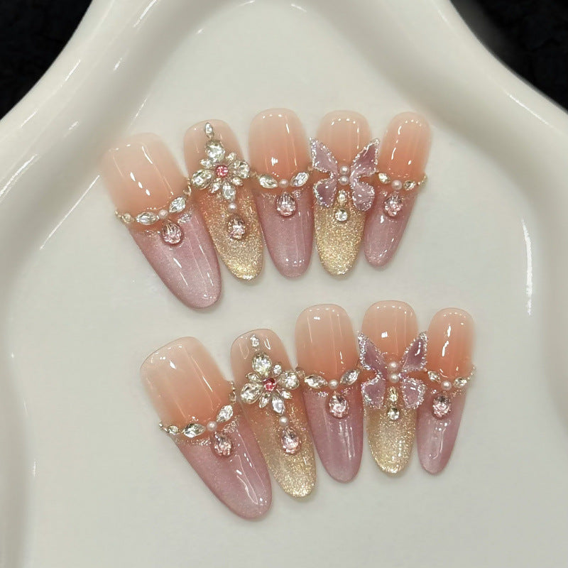 Fairy-style, Light-reflecting Nail Stickers That Enhance Your