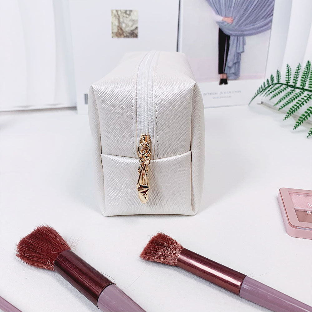 Cross-border Hot-selling Cosmetic Bag Storage Bag Portable Women's Trumpeter Mouth Red Envelope PU Large Capacity Waterproof Toiletry Bag - image 4