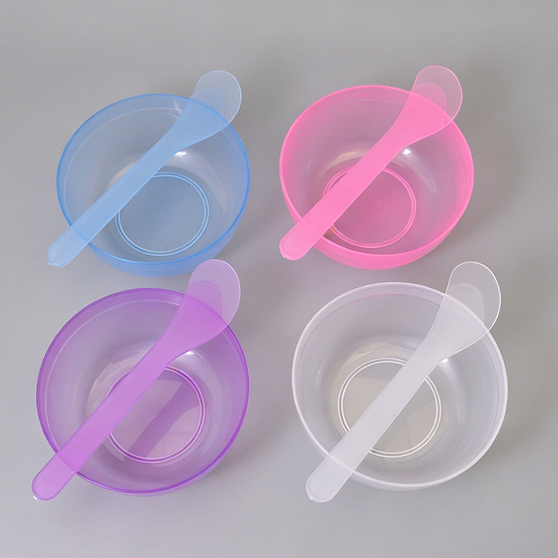 Beauty Mask Tools Wholesale Mask Bowl + Mixing Bowl Spoon Stick Makeup Bowl Beauty Supplies Spa Mask Mixing Bowl Set - image 3