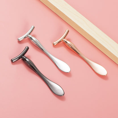Eye Cream Stick Beauty Stick Eye Massage Stick Eye Cream Introduction Stick Eye Cream Spoon Face Cream Sub-Pack Spoon T-Metal Beauty - image 3