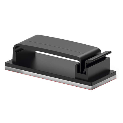 Factory direct row plug storage cable fixed clip table nail-free self-adhesive portable network cable buckle winder - image 5