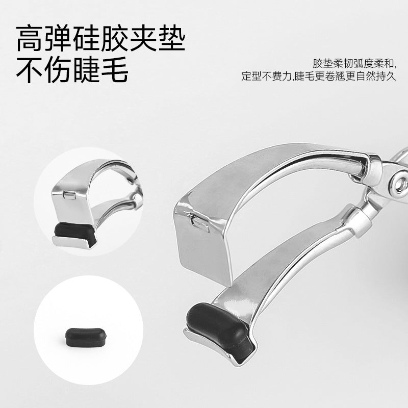 Local eyelash curler mini portable segmented curling aid eye eyelash curler details local curler eyelash curler - image 2