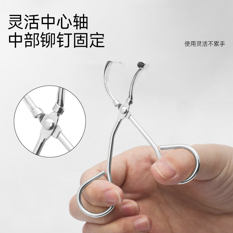 Local eyelash curler mini portable segmented curling aid eye eyelash curler details local curler eyelash curler - image 3