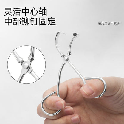 Local eyelash curler mini portable segmented curling aid eye eyelash curler details local curler eyelash curler - image 3