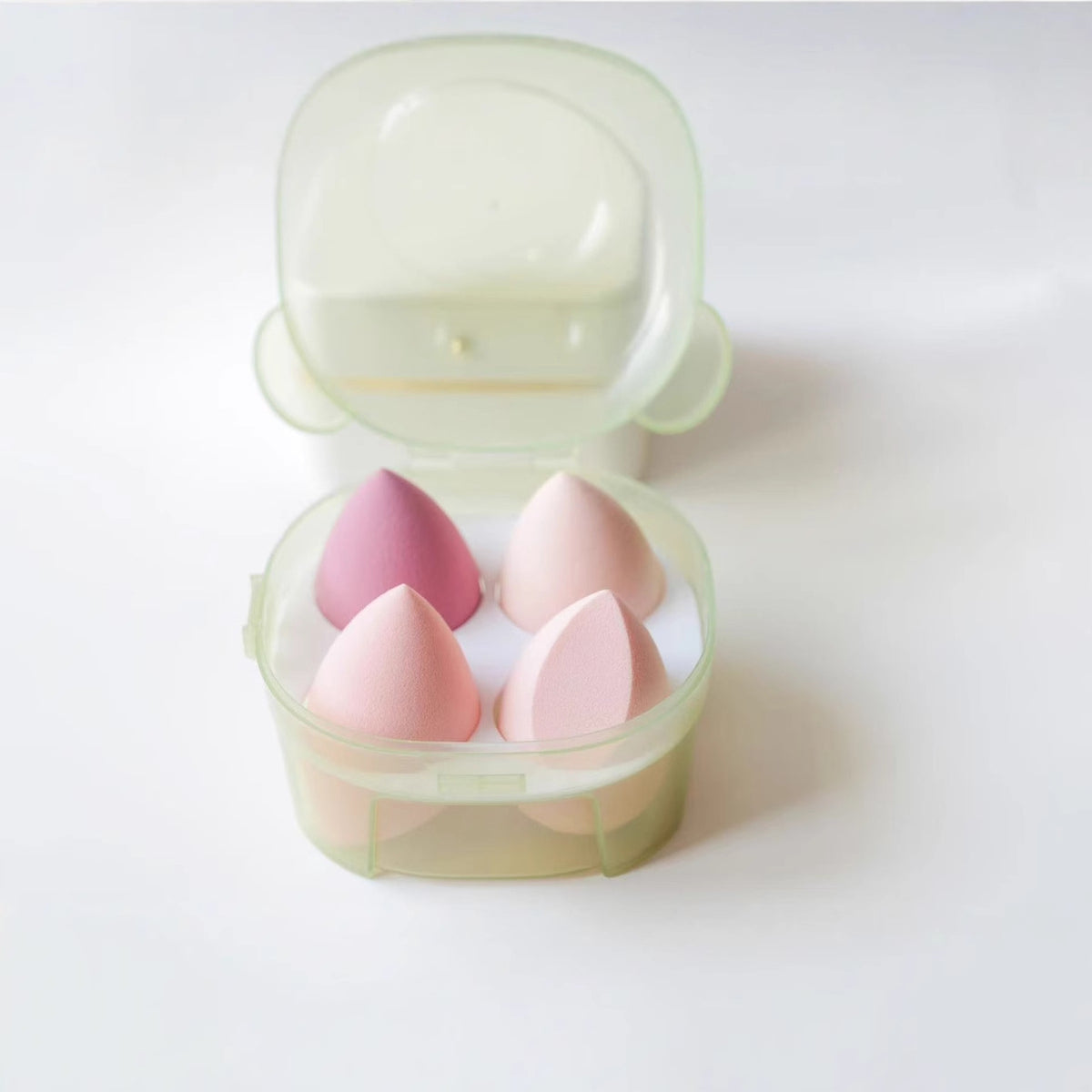 Factory Wholesale High-Quality Large Foreign Trade A-Grade Powder Puff Set, Non-Absorbent Water Drop-Shaped Olive-Cut Beauty Sponge - image 3