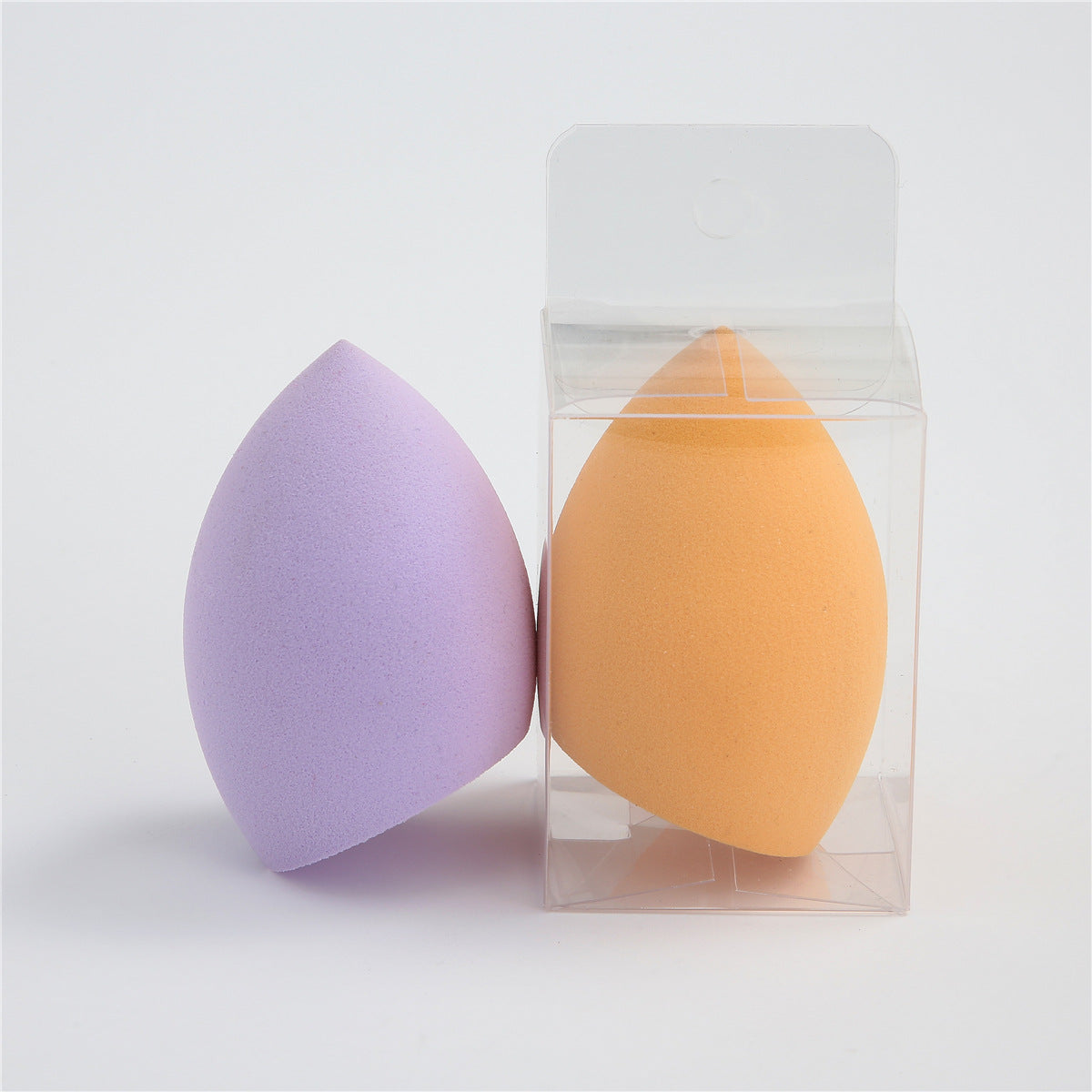 4*6 Jing A-Grade Non-Latex Powder Puff Water Drop Gourd Oblique Cut Powder Puff Face Wash Puff Makeup Cotton Beauty Egg Wet and Dry Use - image 3
