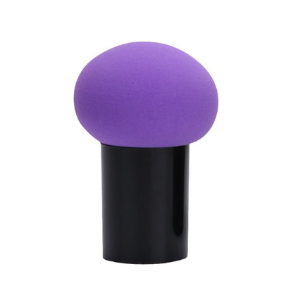 Factory Direct Sales Round Head Mushroom Head Makeup Sponge Puff Gourd Beauty Egg Cushion Bb Dual-Use for Dry and Wet Makeup Setting - image 5