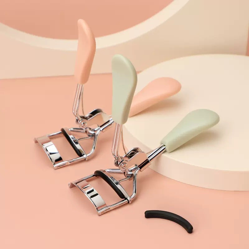 Wholesale in Stock, Curling and Long-Lasting Eyelash Curler for Beginners, Portable Eyelash Curler with Duck Tongue Handle Without Pinching Eyelids - image 2
