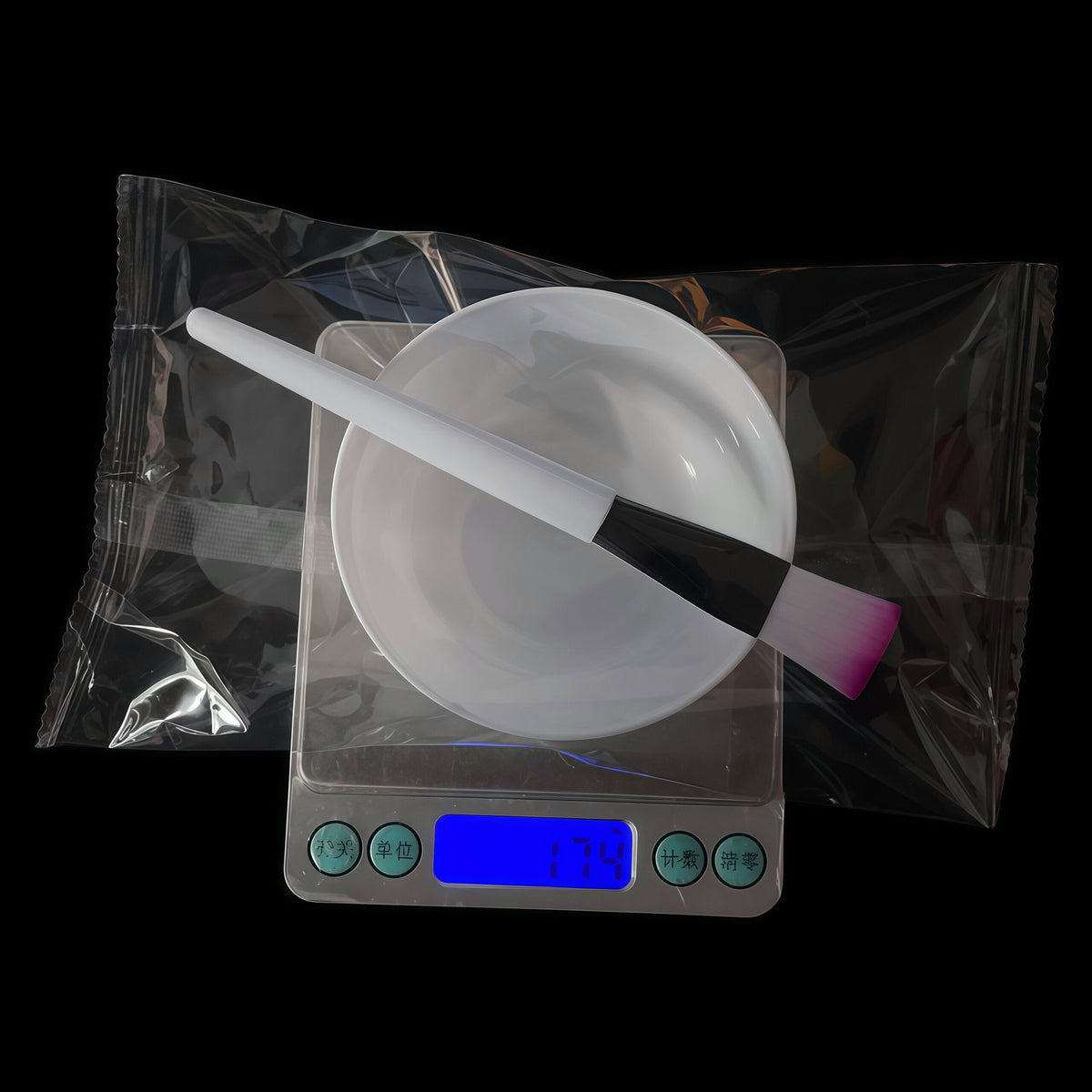 Pp Mask Bowl and Brush Beauty Salon Special Skin Irrigation Tool Soft Mask Mud Mask Mixing Set In-Stock Wholesale - image 3
