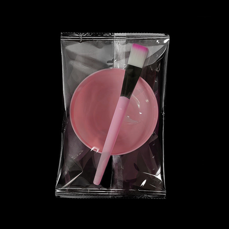Pp Mask Bowl and Brush Beauty Salon Special Skin Irrigation Tool Soft Mask Mud Mask Mixing Set In-Stock Wholesale - image 4