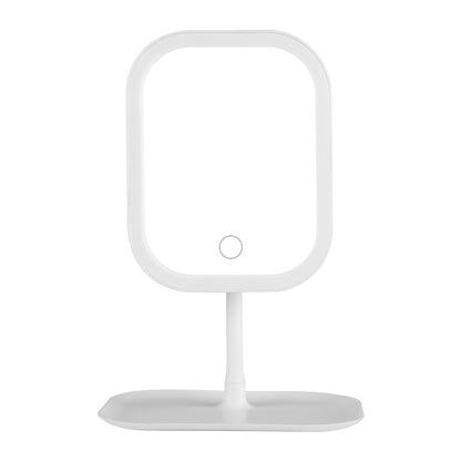 Led Light European Makeup Mirror Desktop Multi-Functional Makeup Mirror with Light Adjustable Desktop Makeup Mirror on the Table - image 5