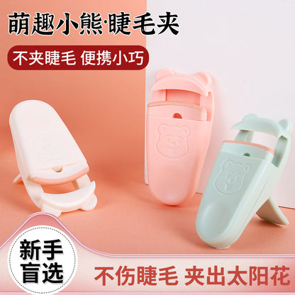 Li Yujing wide-angle eyelash curler portable one batch eyelash curler does not hurt eyelashes does not clip meat replacement pad - image 1
