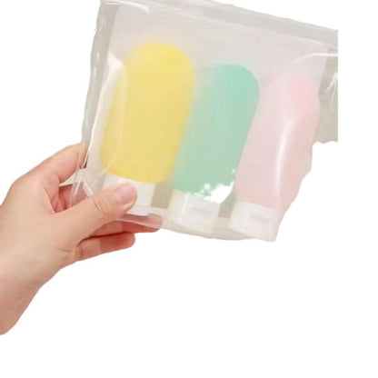 Makeup Water Travel Dispensing Bottle Flocked Inverted Colorful Blow Molding Empty Bottle Soft Plastic 60 ml Lotion Bottle Home - image 5