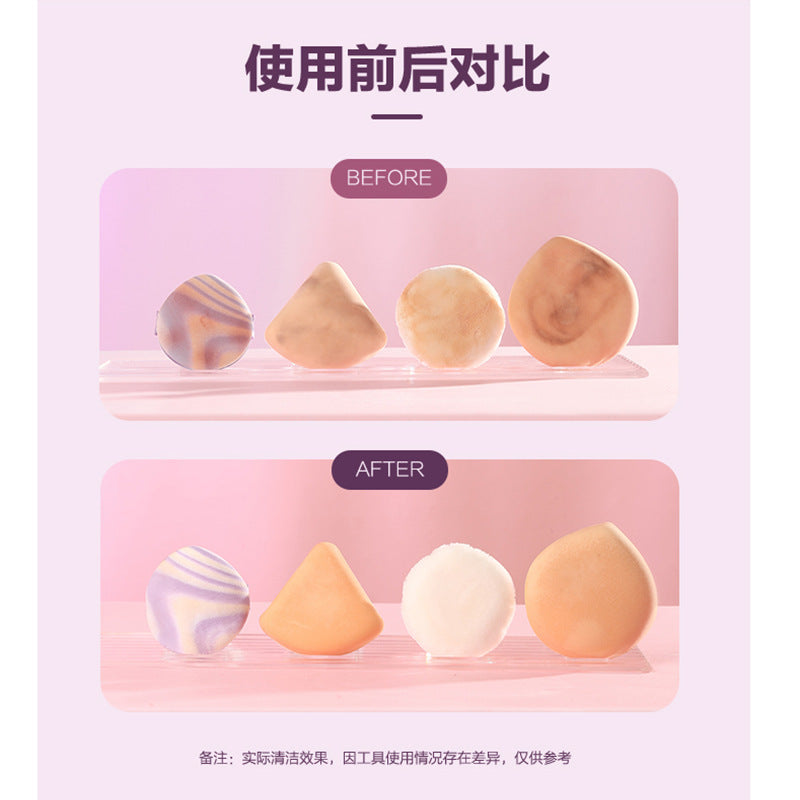 Lishu Cleaner Makeup Tool Cleaning Liquid Powder Puff Cleaner Brush Beauty Makeup Egg Air Cushion Beauty Makeup Cleaning and Protection - image 2