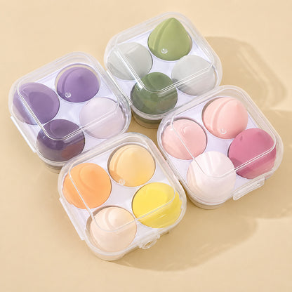 Factory Beauty Sponge Set, Soft Non-Latex, Dual-Use for Dry and Wet, Oem Customized Water Drop Makeup Sponge Wholesale - image 2