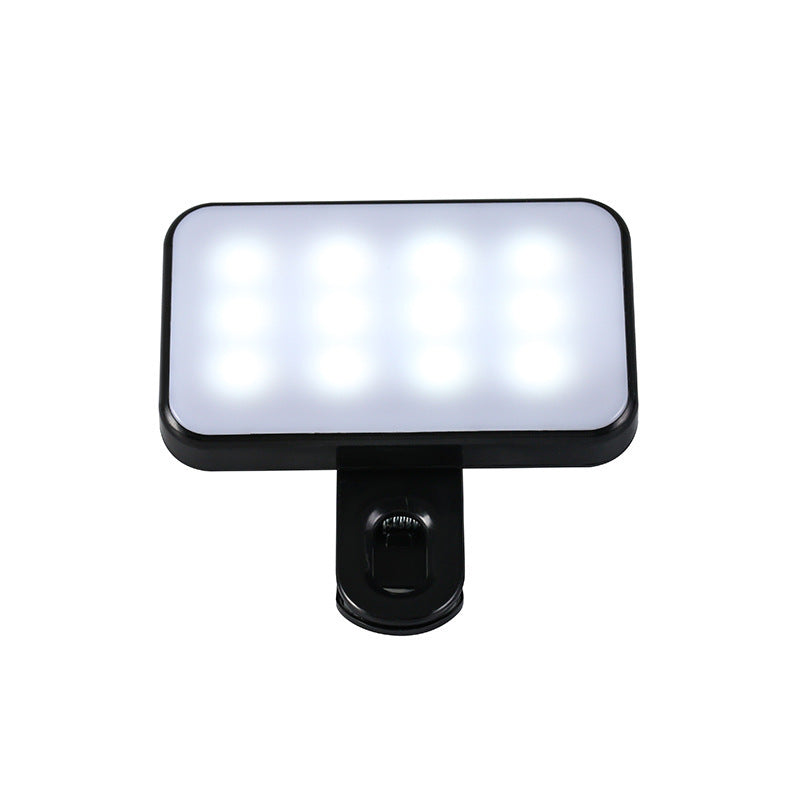 Desktop beauty leg pocket fill light with microphone suit SLR conference light handheld photography with microphone - image 3
