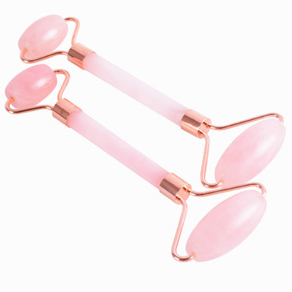 Powder crystal roller facial massage non-jade beauty stick double-headed push face eye point lifting heart scraper wholesale - image 4