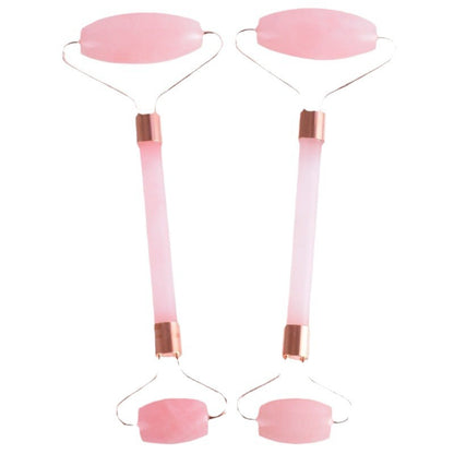 Powder crystal roller facial massage non-jade beauty stick double-headed push face eye point lifting heart scraper wholesale - image 5